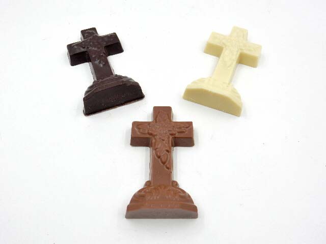 Cross Chocolate Candy Molds / Bite Size Cross Mold / Small Chocolate Molds  for Easter / Candy Molds / Communion Candy Mold/ 